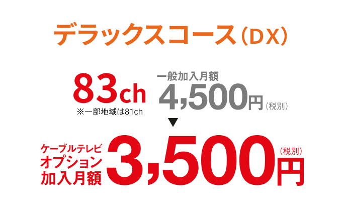 デラックスコース
